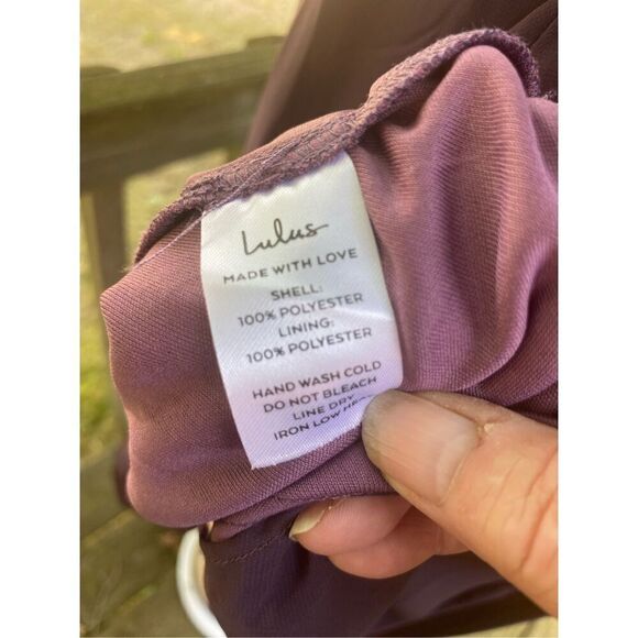 Lulus Women's Dusty Purple Forevermore Skater Dress Size Large NWT - Picture 6 of 7